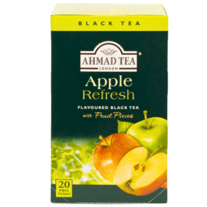 Fruktte med eplesmak fra Ahmad – 20 teposer med frisk aroma