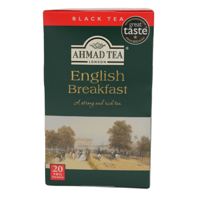 Ahmad English Breakfast – 20 teposer med klassisk svart te