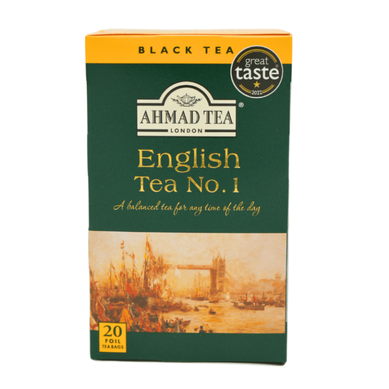 English Tea No.1 fra Ahmad – 20 teposer med lett og aromatisk svart te