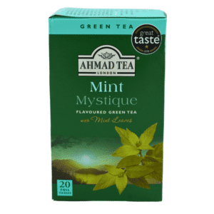 Grønn te med frisk smak av mynte – 20 teposer fra Ahmad