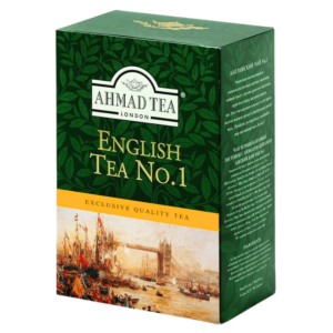 Ahmad Tea English No.1 svart te 250g – klassisk sort te med mild bergamott