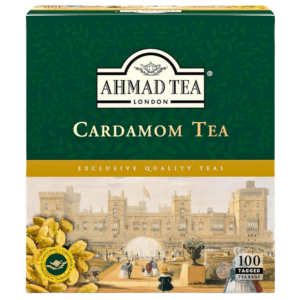 AHMAD kardemomme te 100 teposer – aromatisk svart te med kardemomme