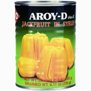 Jackfrukt i sirup – Aroy-D 565g søt eksotisk frukt