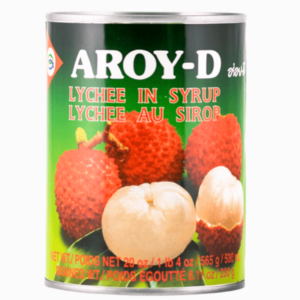 Aroy-D litchi i sukkerlake 565g – saftige og søte frukter i sirup