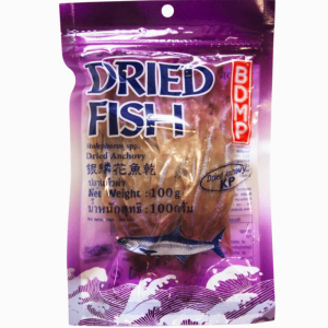 BDMP tørkede ansjoser KP (butterfly) 100 g – flate og sprø asiatiske ansjoser