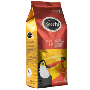 Cafè Rocchi Special Bar kaffebønner 1000g – mørkbrente bønner for fyldig espresso og cappuccino