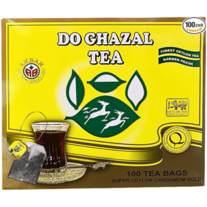 Ceylon & Cardamom Tea 100s Do Ghazal Tea – Te med en krydret kardemommesmak som forsterker Ceylon-teen