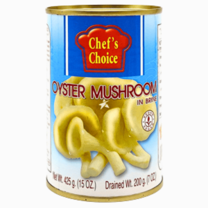 Chef's Choice østerssopp 410g – hermetisert østerssopp i saltlake