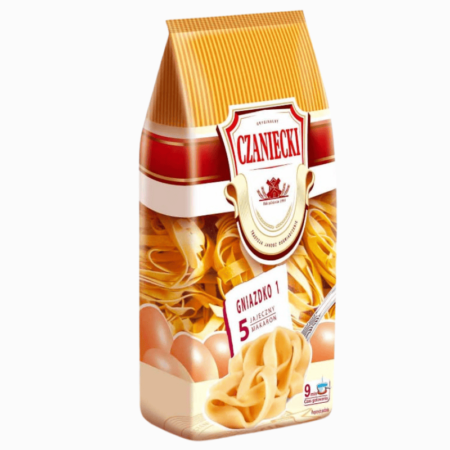 Czaniecki Gniazdko Nr.1 500g – klassisk polsk pasta i nøsteform