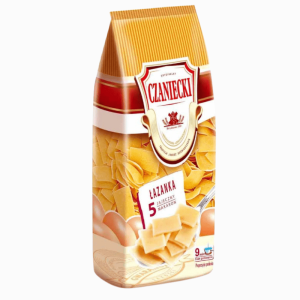 Czaniecki Lazanka pasta 250g – brede polske pastaplater
