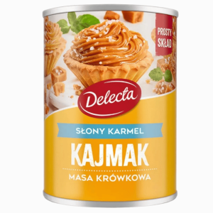 Delecta Kajmak saltet karamell 400g – kremet og balansert sødme med et hint av salt