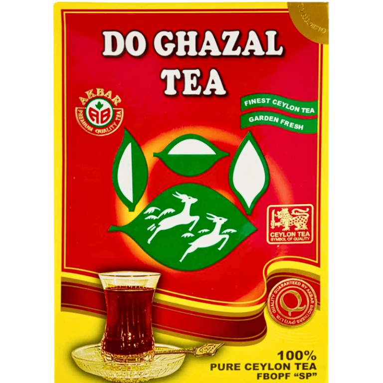 Do Ghazal Tea 500g (Løsvekt) (Red) – Kvalitets svart te i løsvekt med fyldig smak