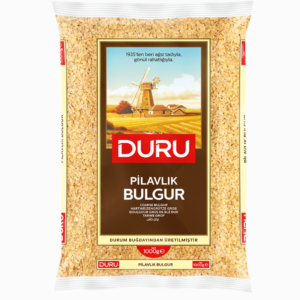 Duru Coarse Pilavlik Bulgur 1kg – grov bulgur perfekt til pilaf og varme retter