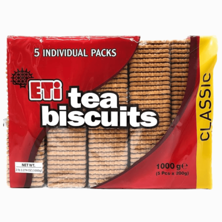 ETI Petit Beurre Klassiske Kjeks 1kg – sprø og lette kjeks, perfekte til te og kaffe