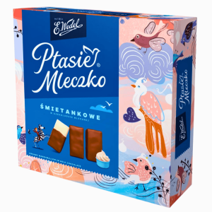 E.Wedel Fuglemelk Fløt 360g – myk fløtekonfekt med vaniljesmak fra Polen