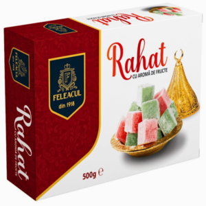 Feleacul Rahat Fruit 500g – tradisjonell fruktsmak lokum fra Romania