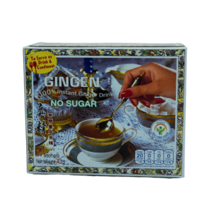 Gingen ingefærte sukkerfri 100g