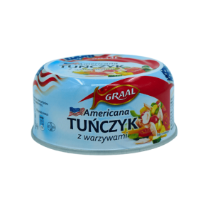 Graal amerikansk tunfisksalat 280 g – klar-til-å-spise salat med tunfisk og grønnsaker