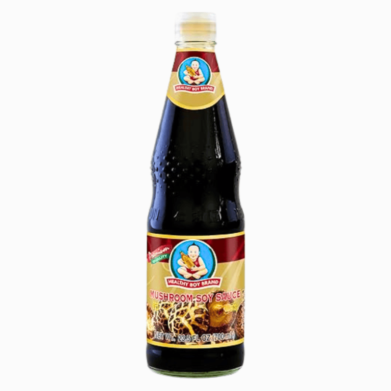Healthy Boy sopp-soyasaus 700 ml – vegansk smakstilsetning med umami