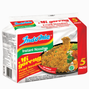 Indomie Mi Goreng instantnudler 5×80g – stekte nudler med indonesisk smak