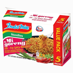 Indomie Mi Goreng Spicy 5×80g – sterke stektenudler i indonesisk stil