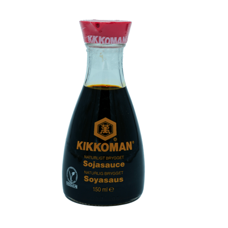 Naturbrygget soyasaus fra Kikkoman – 150 ml flaske