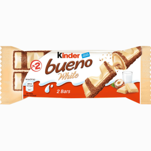 Kinder Bueno 43g – sprø sjokoladebar med kremet melk- og hasselnøttfyll