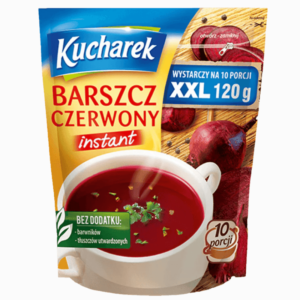 Kucharek instant borszcz rødbetesuppe 120g – klassisk smak på få minutter