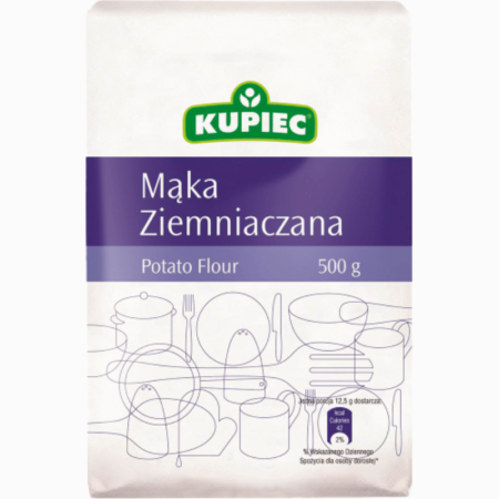 Kupiec potetmel 500g – polsk potetstivelse ideell for baking og matlaging