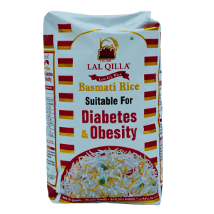 Pakke med Lal Qilla basmatiris Diabetes 1kg