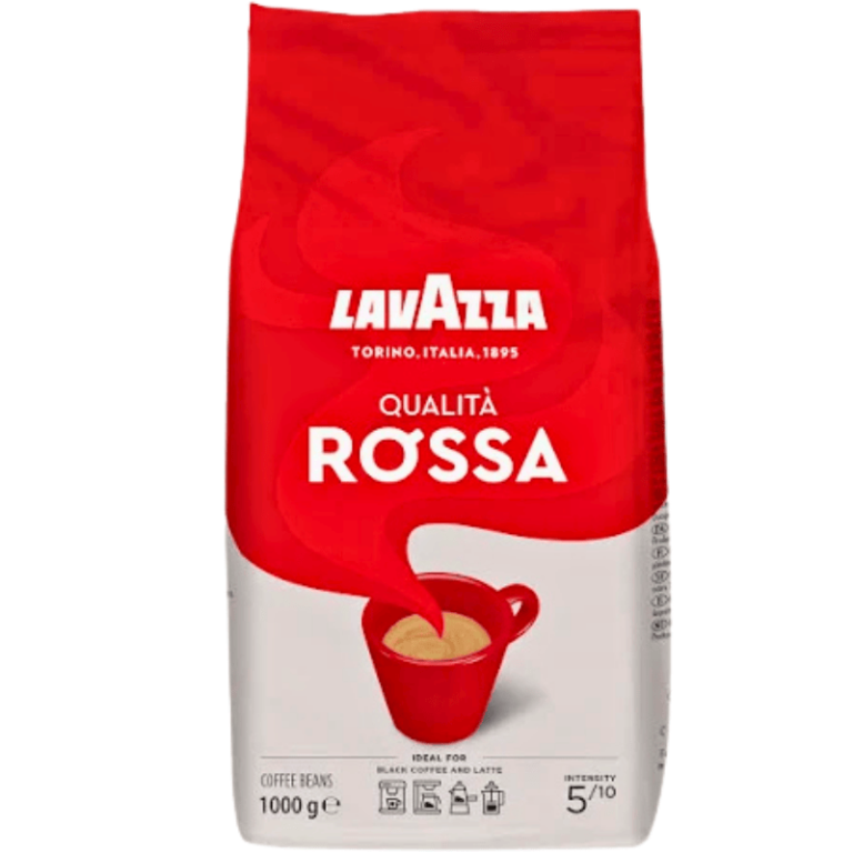 Lavazza Qualità Rossa kaffebønner 1kg – aromatisk italiensk kaffe med fyldig smak