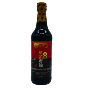 Supreme soyasaus med soppsmak fra Lee Kum Kee – 500 ml flaske