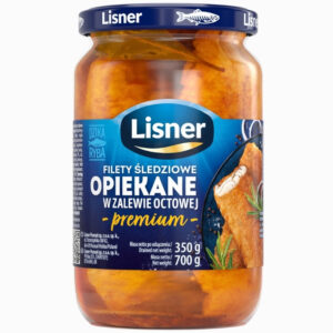 Lisner Opiekane Premium 700g – polsk stekt sild i marinade