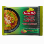 Lucky Me Pancit Canton nudler med Chillimansi 60g – filippinske stekte nudler med sitrus og chili