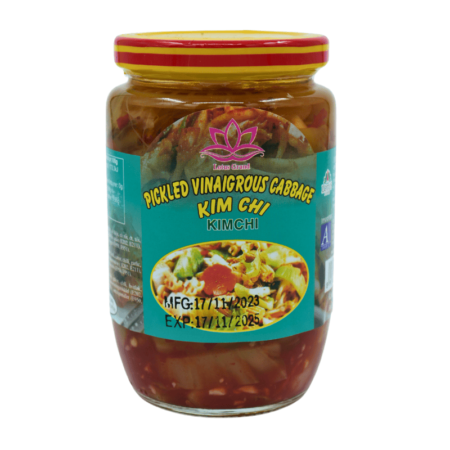 LOTUS Pickled Vinegarous Cabbage 385g – Syrlig og smakfull syltet kål med eddiksmak