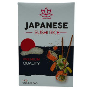 LOTUS Sushi Rice 1kg – Perfekt sushi ris med klebrig tekstur