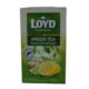 LOYD GREEN TEA LEMON GINGER 20stk