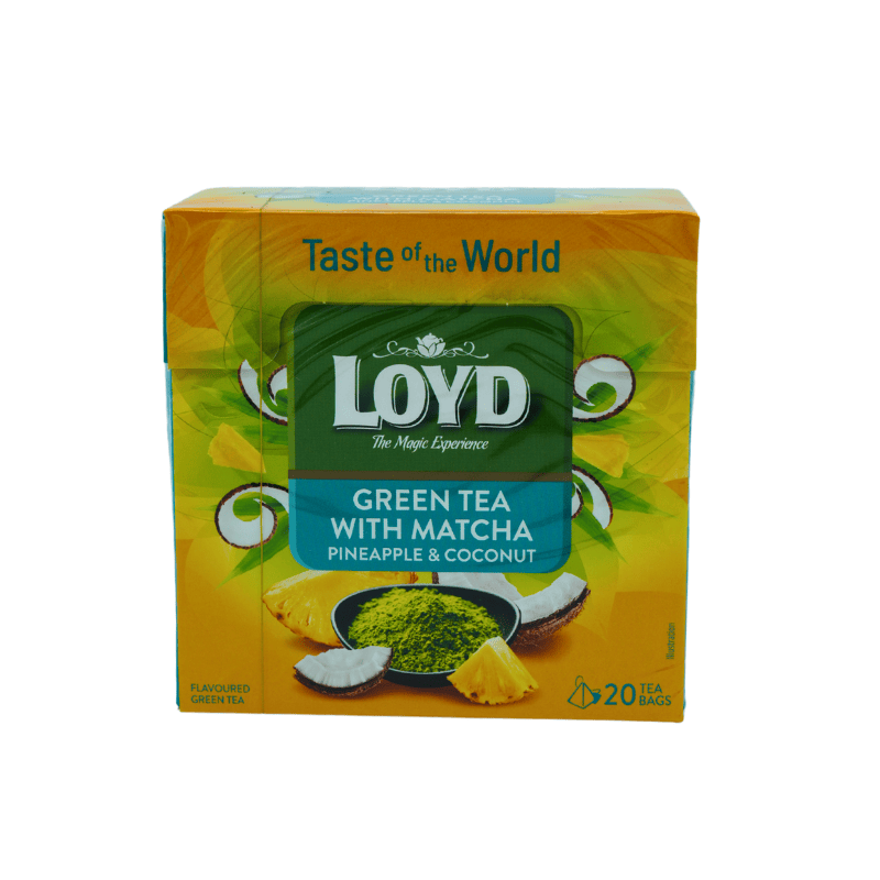 Loyd World Green & Matcha 1,5gr X 20 – Grønn te med matcha for en energiboost