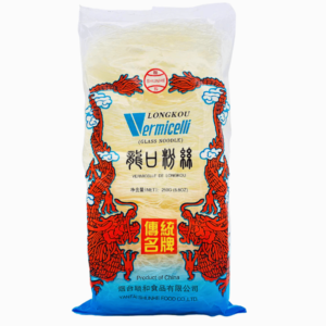 Lungkou vermicelli glassnudler 250g – tynne og gjennomsiktige bønnenudler