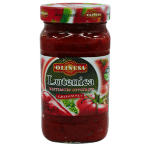 Tradisjonell Lutenica – bestemor oppskrift, 515 g glass