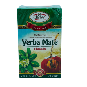 Malwa Yerba Mate Classic 20 poser – urtete med naturlig koffein og energi
