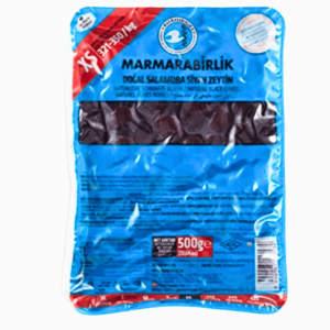 Ekstra små svarte oliven fra Marmarabirlik 500g – delikate og aromatiske