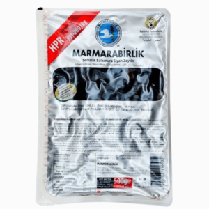 Marmarabirlik store svarte oliven Hiper L 500g – saftige oliven i vakuumpakning