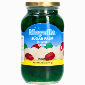 Maynila grønn kaong – søte palmefrukter i sirup fra Filippinene