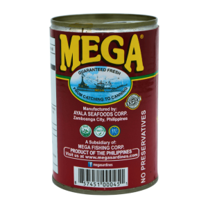 Mega sardiner i tomatsaus med chili 425g – smaksrike sardiner med et hint av chili