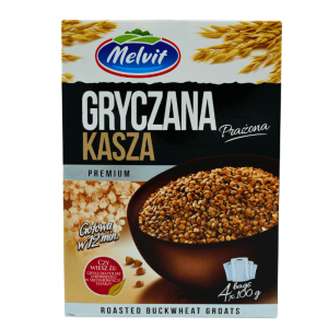Melvit ristet bokhvete 4x100 g – kasza gryczana i porsjonsposer
