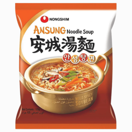 Nongshim AnSungTangMyun 125g – tradisjonell koreansk nudelsuppe med fyldig smak