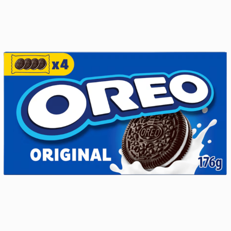 Oreo Original kjeks 176g – klassiske sjokoladekjeks med vaniljefyll