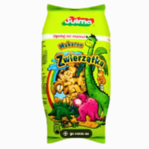 Sulma Zoo pasta 500g – fargerik dyreformet barnepasta