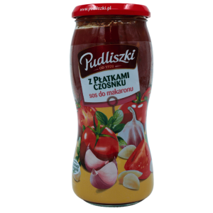 Pudliszki pasta bolognese saus 500 g – ferdig pastasaus med kjøttsmak i tomatbase